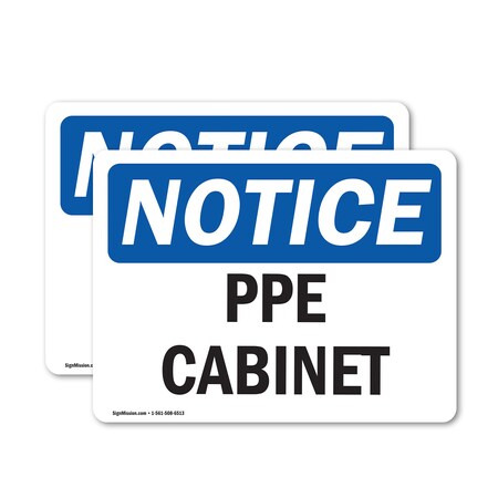 Signmission 3.5 in Height, 5 in Width, Vinyl Decal, Rectangle OS-2PACK-NS-D-35-L-17755